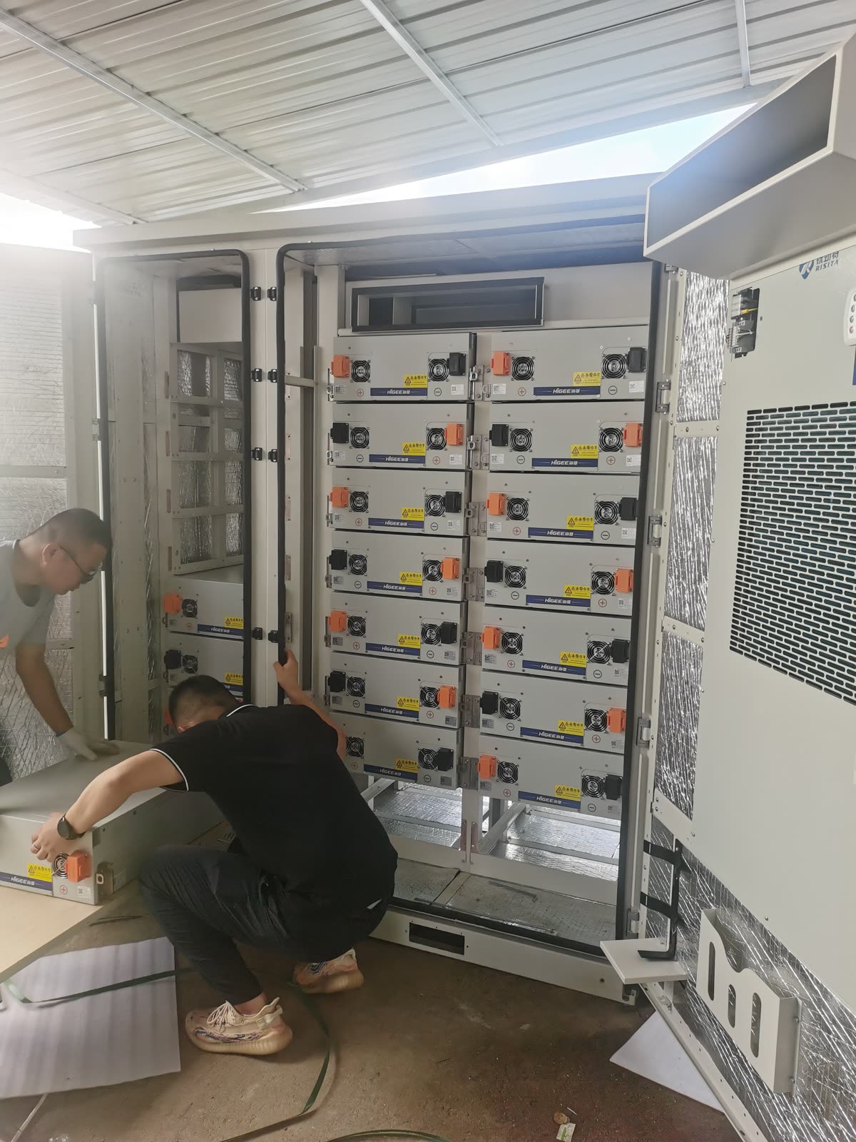 Commissioning on site